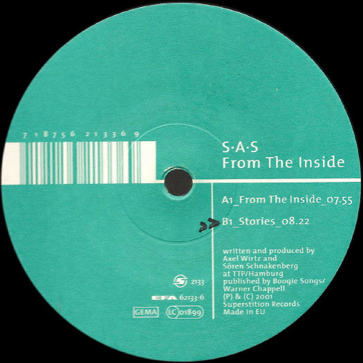 S.A.S. : From The Inside (12")