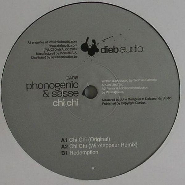 Phonogenic & Sasse : Chi Chi (12")