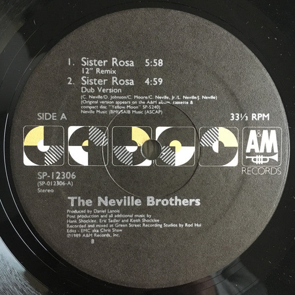 The Neville Brothers : Sister Rosa (12", Single)