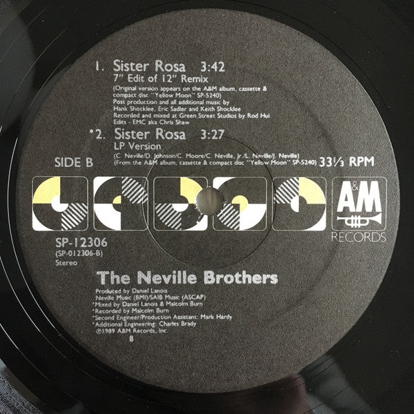 The Neville Brothers : Sister Rosa (12", Single)