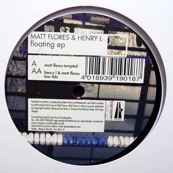 Matt Flores & Henry L : Floating EP (12", EP)