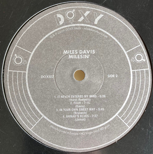 Miles Davis : Milesin' (3xLP, Comp)