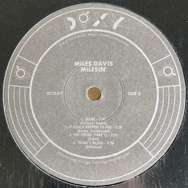 Miles Davis : Milesin' (3xLP, Comp)