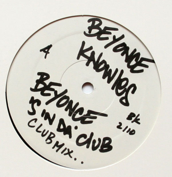 Beyoncé Knowles : In Da Club (12", Promo, Unofficial, W/Lbl)