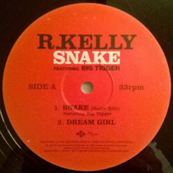 R. Kelly Ft. Big Tigger : Snake (12", Single)