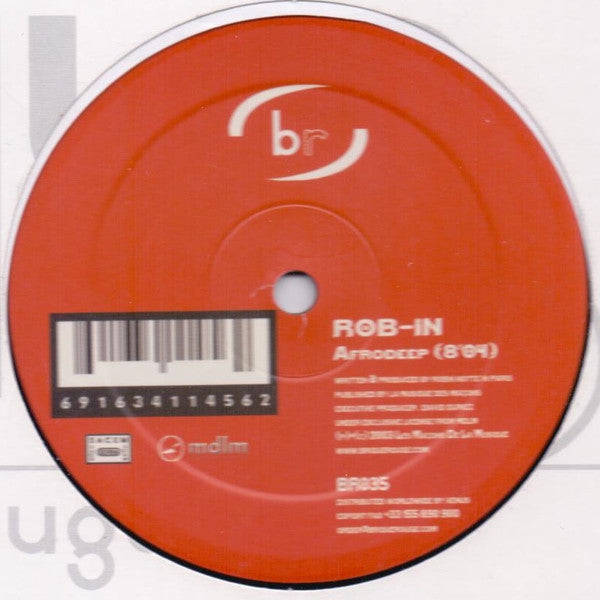 Rob-In : Afrodeep Vs. Electricity 2050 (12")