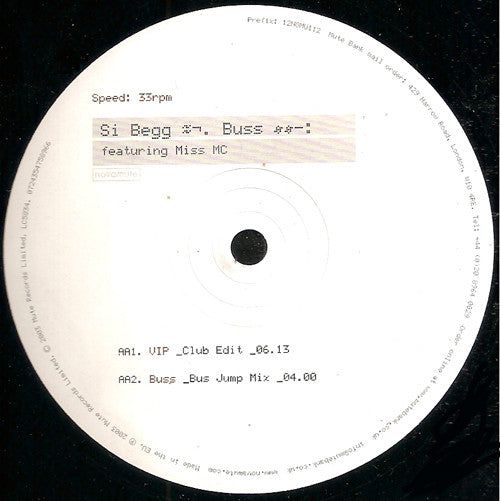 Si Begg : Buss (12")
