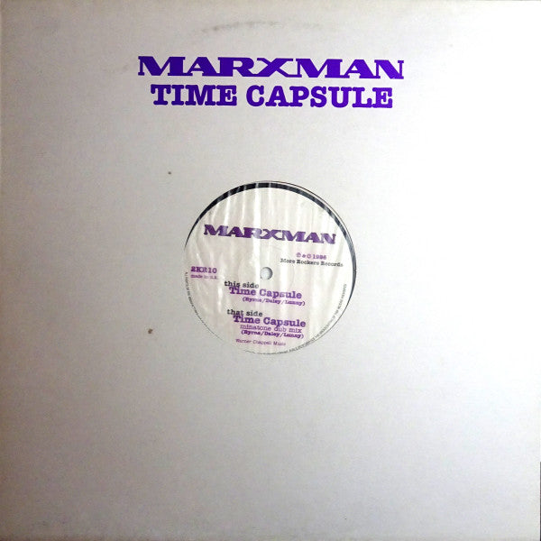 Marxman : Time Capsule (12")