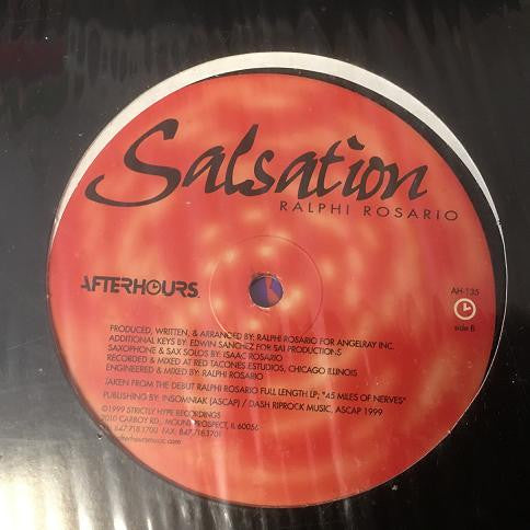 Ralphi Rosario : Salsation (12")