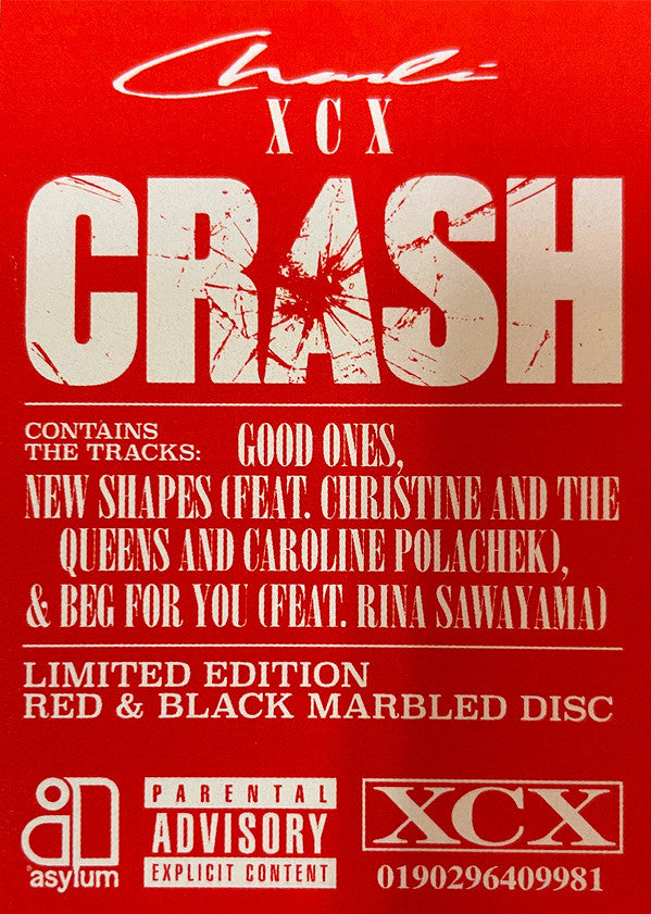 Charli XCX : Crash (LP, Album, Ltd, Red)