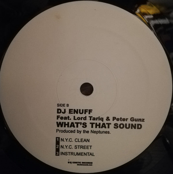 Dj Enuff : What's That Sound (12")