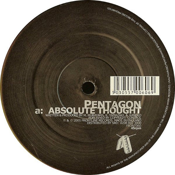 Pentagon : Absolute Thought / So Special (12")