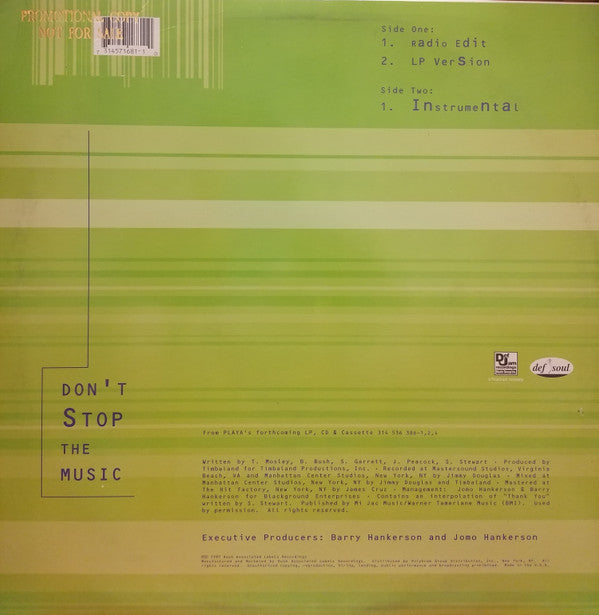 Playa : Don't Stop The Music (12")