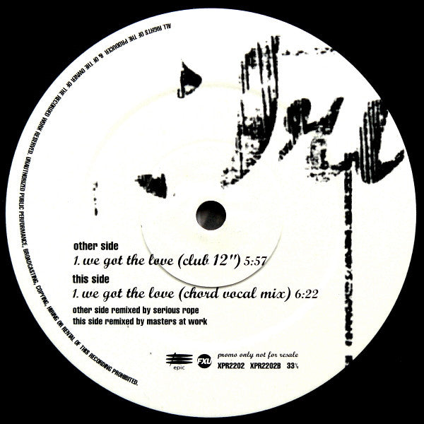 Tri : We Got The Love (12", Promo)