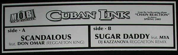 Cuban Link : Scandalous / Sugar Daddy (12")