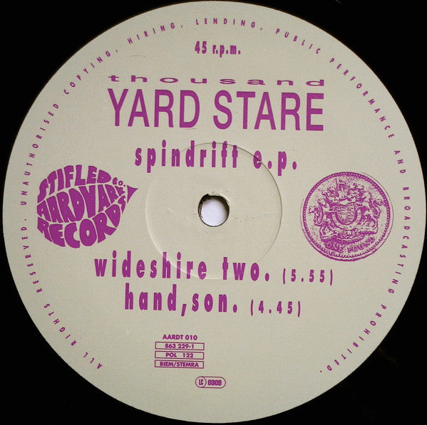 Thousand Yard Stare : Spindrift E.P. (12", EP)
