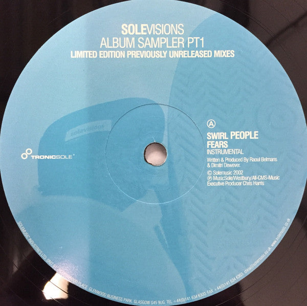 Swirl People / Catalan FC & Sven Love : SoleVisions Album Sampler PT1 (12", Smplr)