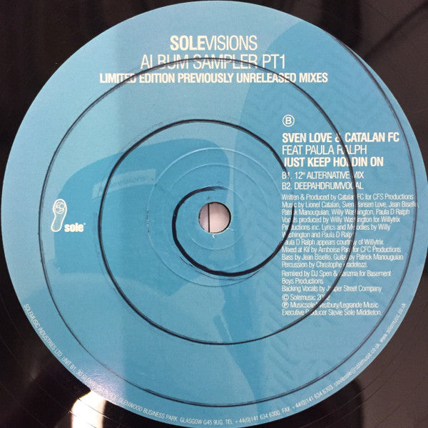Swirl People / Catalan FC & Sven Love : SoleVisions Album Sampler PT1 (12", Smplr)