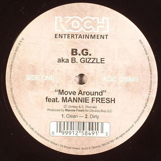 B.G. : Move Around (12")