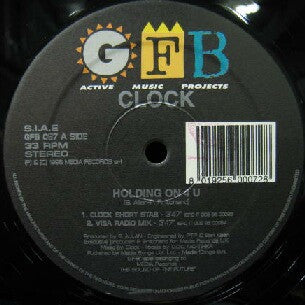 Clock : Holding On 4 U / Holding On 96' (12")