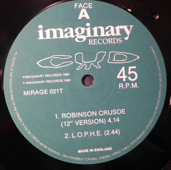 CUD : Robinson Crusoe EP (12", EP)