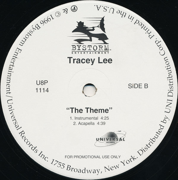 Tracey Lee : The Theme (12", Promo)
