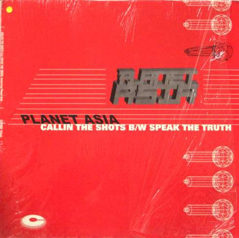 Planet Asia : Callin The Shots / Speak The Truth (12", Red)