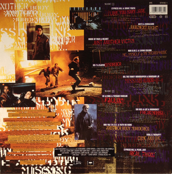 Various : Judgment Night (Music From The Motion Picture) (LP, Album)