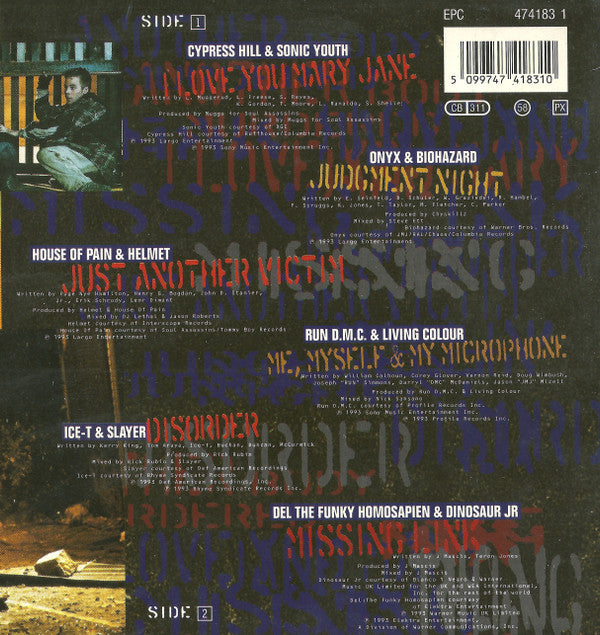 Various : Judgment Night (Music From The Motion Picture) (LP, Album)