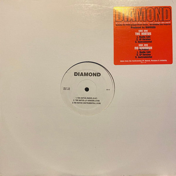 Diamond D : The Hiatus (12", Promo)