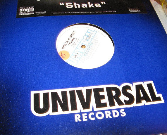 Philly's Most Wanted : Shake (12", Promo)
