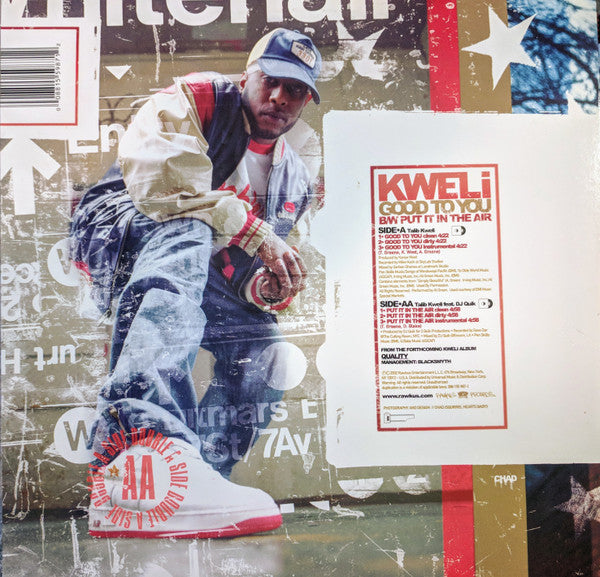 Talib Kweli : Good To You / Put It In The Air (12", Single)