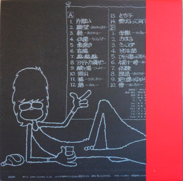 伊奈かっぺい : 消ゴムでかいた落書き (LP, Album)