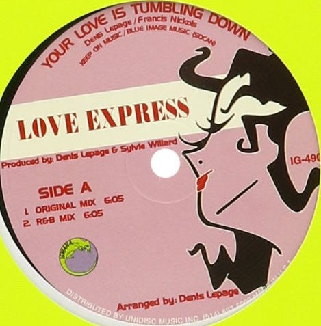 Love Express (2) : Love Is Tumbling Down (12")
