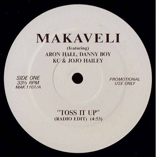 Makaveli : Toss It Up (12", Single, Promo)