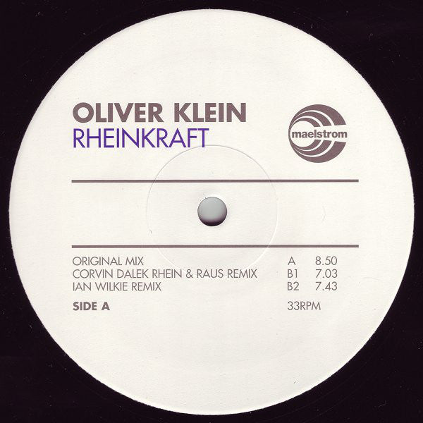 Oliver Klein : Rheinkraft (12")