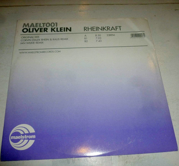 Oliver Klein : Rheinkraft (12")