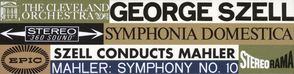 クラシック 3CD Gustav Mahler , Richard Straus Szell Conducts Mahler SICC102602 Sony Classical /00330 George Szell And The Cleveland Orchestra, Mahler ‧ R
