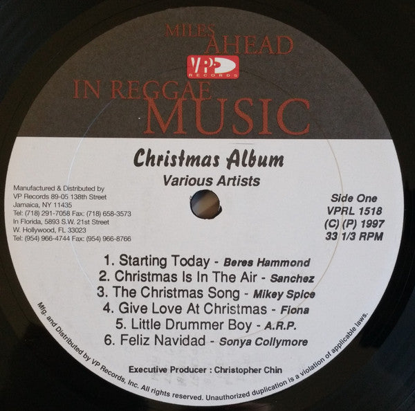 Various : The Christmas Album (LP, Comp)