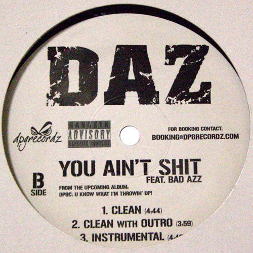 Daz Dillinger Featuring Soopafly : Dogg Catcha (12", Single)