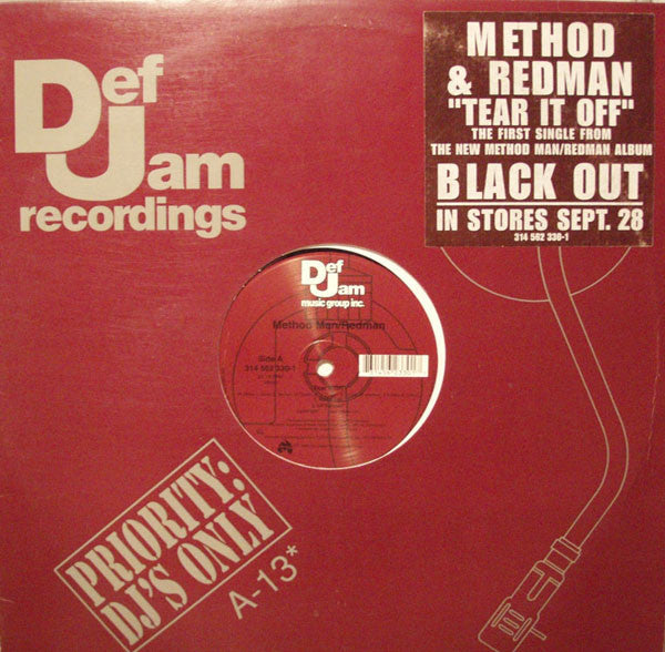 Method Man & Redman : Tear It Off (12")