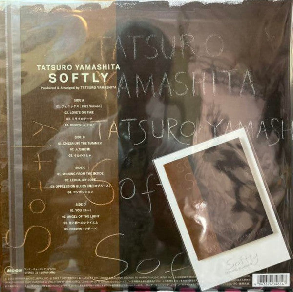 Tatsuro Yamashita : Softly = ソフトリー (2xLP, Album, Ltd, 180)