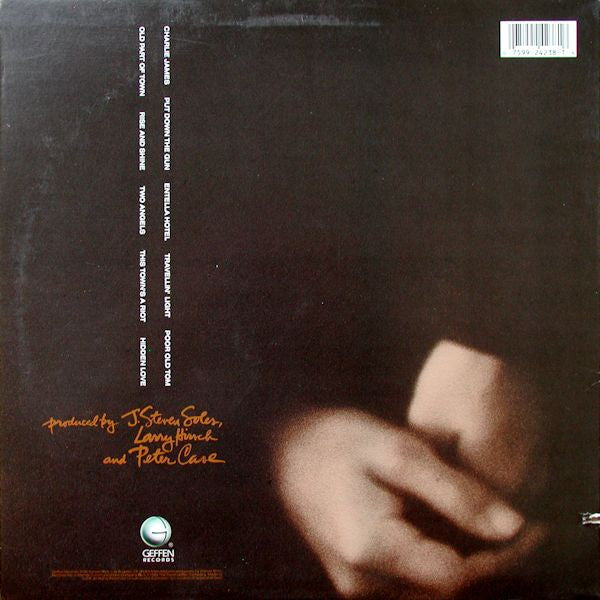 Peter Case : The Man With The Blue Postmodern Fragmented Neo-Traditionalist Guitar (LP, Album)