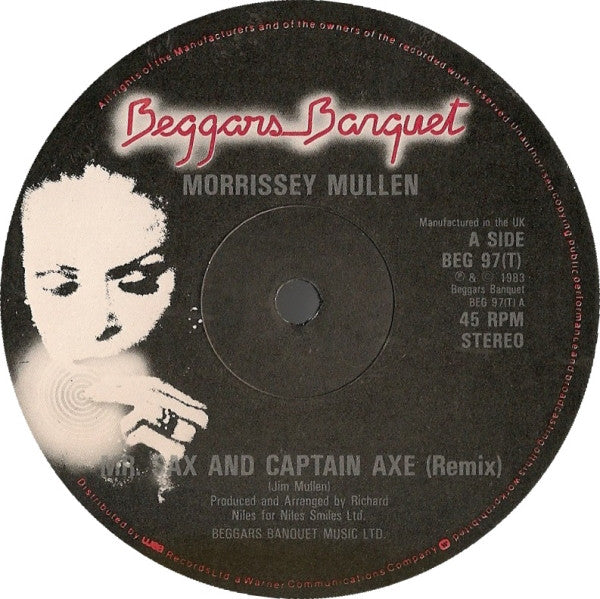 Morrissey Mullen : Mr. Sax And Captain Axe (12")