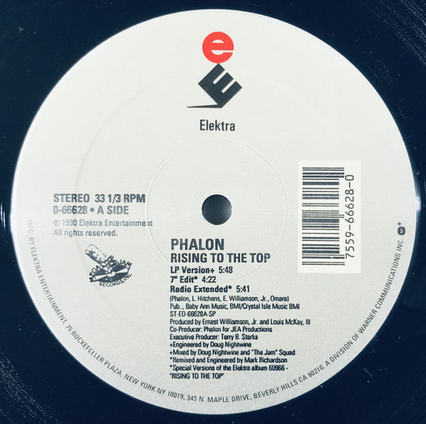 Phalon Alexander : Rising To The Top (12")