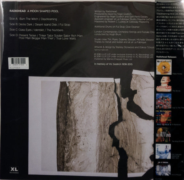 Radiohead : A Moon Shaped Pool (2xLP, Album, RSD, Ltd, RE, Whi)