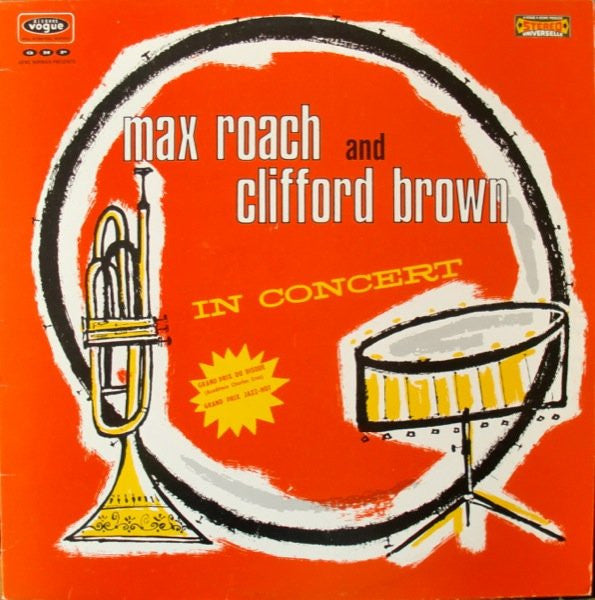 Clifford Brown And Max Roach : In Concert (LP, Album, RE)