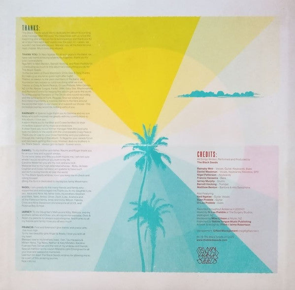 The Black Seeds : Love & Fire  (LP, Yel)