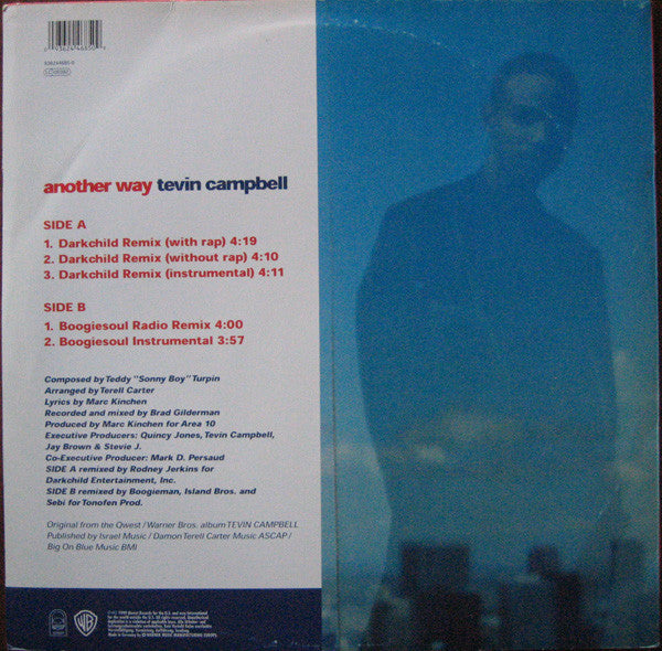 Tevin Campbell : Another Way (Remix Edition) (12")