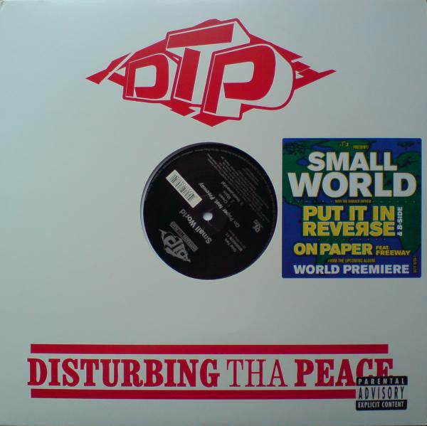 Small World (3) : Put It In Reverse / On Paper (12")